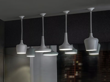 CALICES - LED brass pendant lamp by Tender rain - view 2